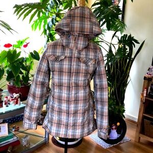ROXY Ski/Snowboard plaid jacket